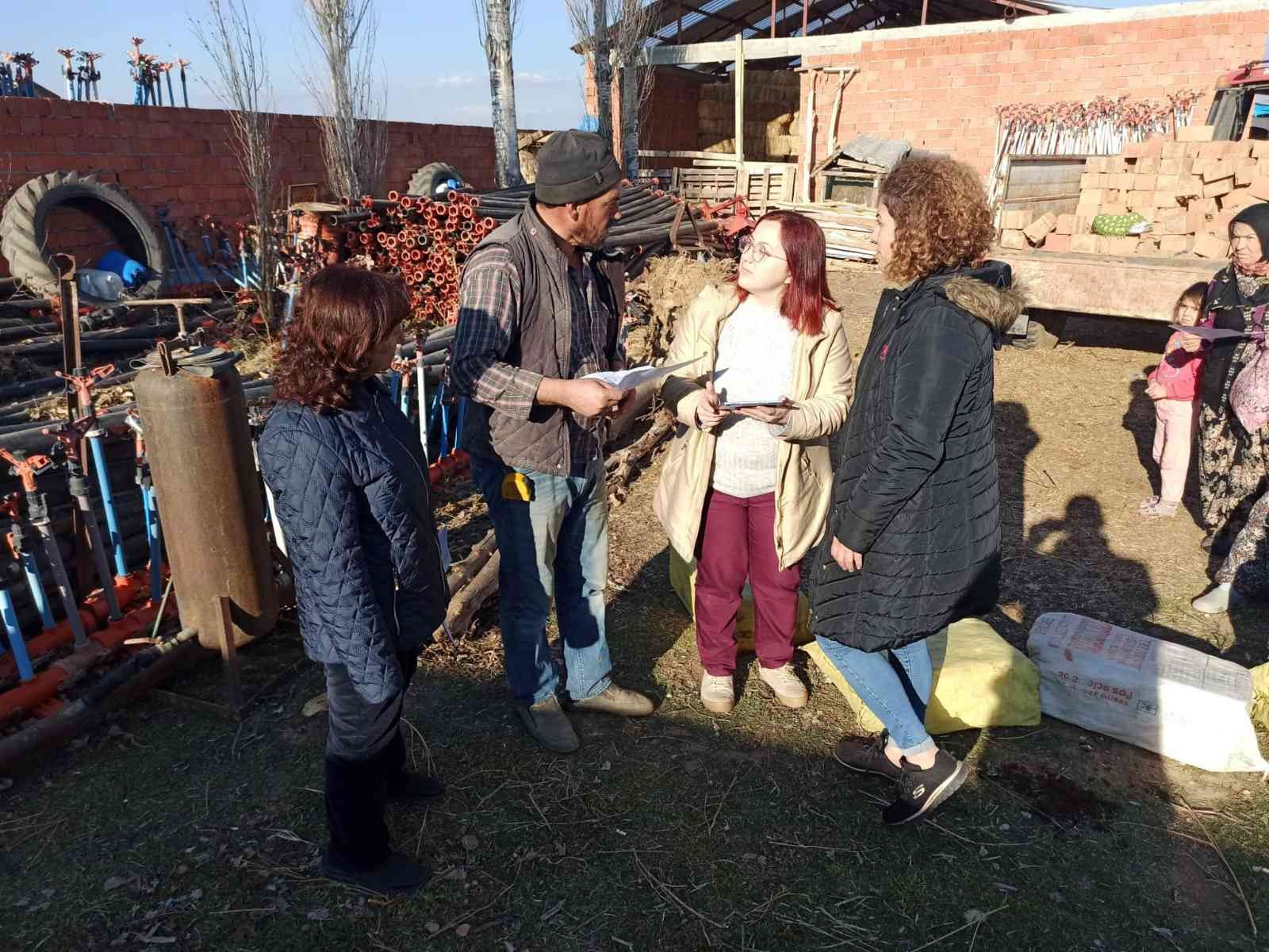 AFYONKARAHİSAR TARIM VE ORMAN İL MÜDÜRLÜĞÜ EKİPLERİ TARAFINDAN MERKEZE BAĞLI