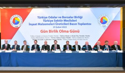 Türkiye Odalar ve Borsalar Birliği (TOBB) Başkanı Rifat Hisarcıklıoğlu, Birliğin