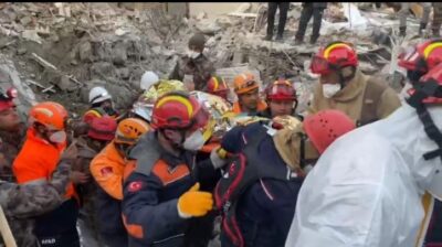 KAHRAMANMARAŞ MERKEZLİ MEYDANA GELEN DEPREMİN ARDINDAN AFET BÖLGESİNE GİDEN AFYONKARAHİSAR
