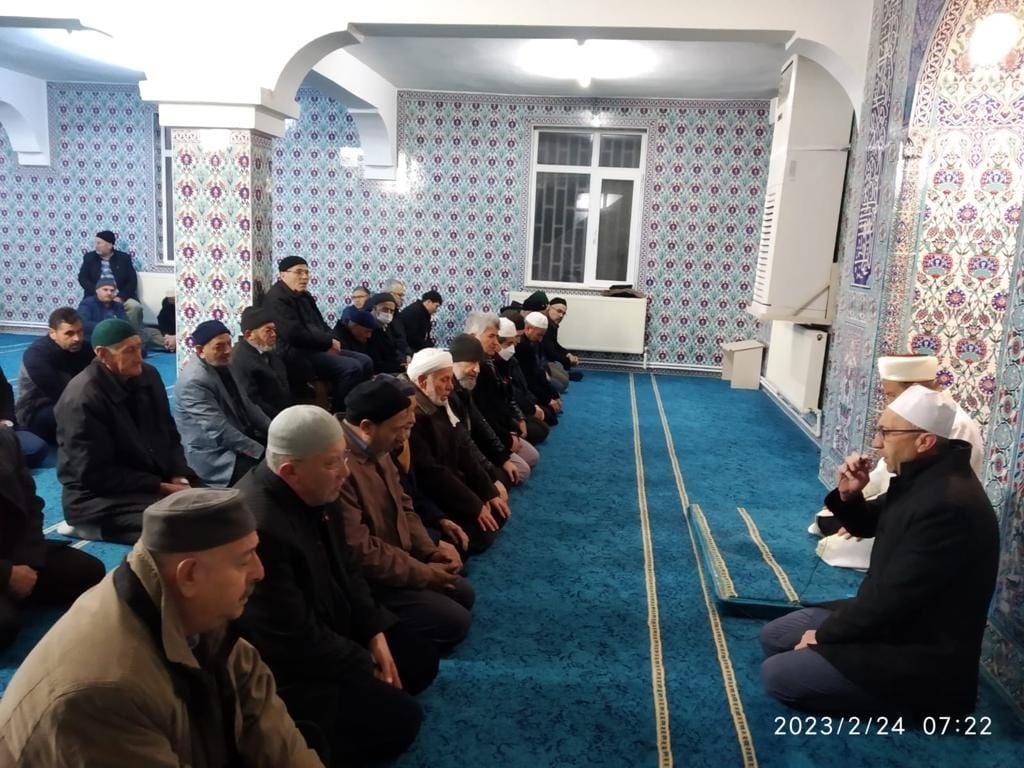 AFYONKARAHİSAR (İHA)-AFYONKARAHİSAR İL MÜFTÜLÜĞÜ HER HAFTA FARKLI BİR MAHALLE VE