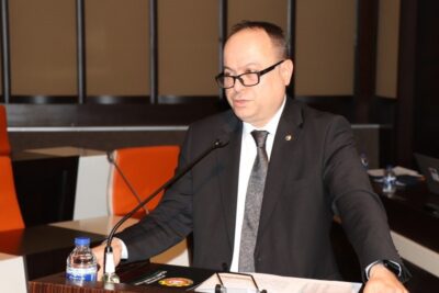 AFYONKARAHİSAR TİCARET VE SANAYİ ODASI YÖNETİM KURULU BAŞKANI HÜSNÜ SERTESER,