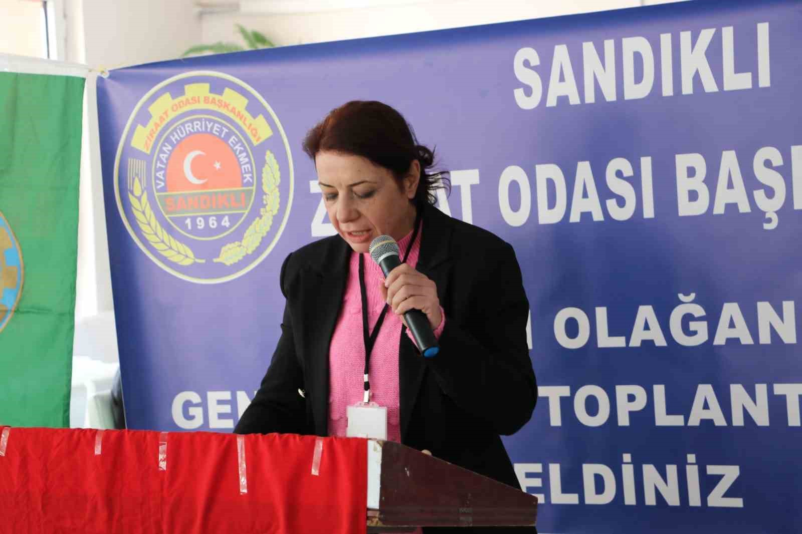 AFYONKARAHİSAR SANDIKLI ZİRAAT ODASI BAŞKANLIĞI SEÇİMİNDE 44 DELEGENİN OYUNU ALAN