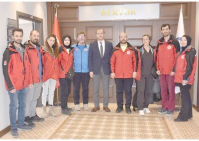 AFSÜ Rektörü Prof. Dr. Nurullah Okumuş, ANDA Eğitim, Araştırma, Yardımlaşma