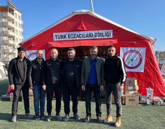   Afyonkarahisar Eczacı Odası’nın deprem bölgesinde yaptığı çalışmaları anlatan Eczacı