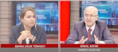 Kanal3’te Berna Uğur Türksoy’un hazırlayıp sunduğu Gündem Analiz programına konuk