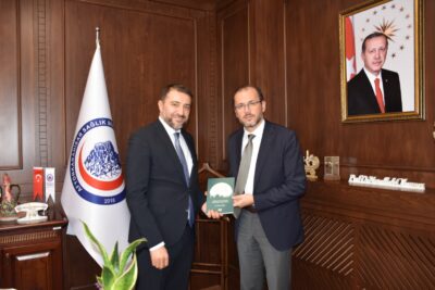 TBMM Kamu Denetçiliği Uzmanı Dr. Ersan Özgür, AFSÜ Rektörü Prof.
