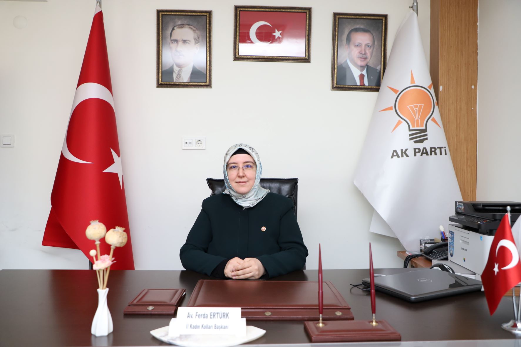 AK Parti Afyonkarahisar Kadın Kolları Başkanı Ferda Ertürk, 8 Mart