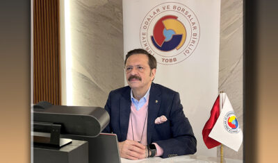 Türkiye Odalar ve Borsalar Birliği (TOBB) Başkanı M. Rifat Hisarcıklıoğlu,