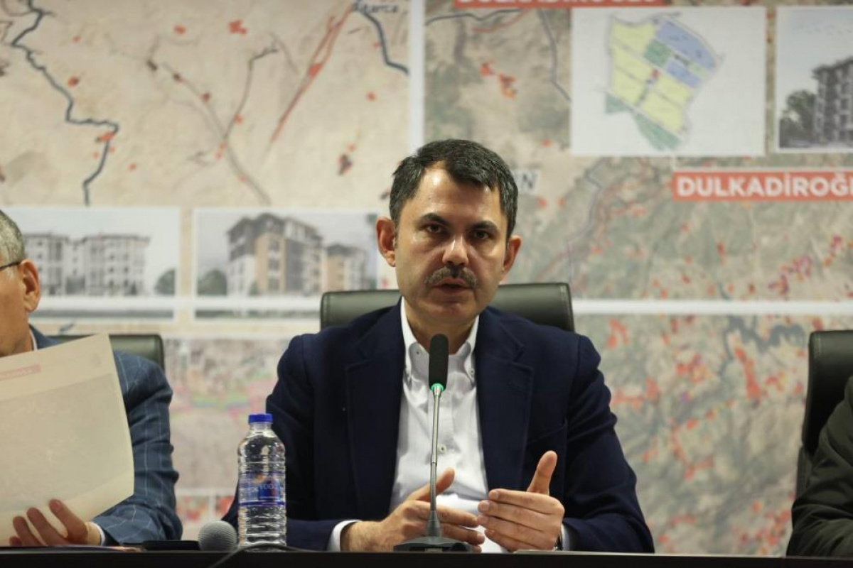 Çevre, Şehircilik ve İklim Değişikliği Bakanı Murat Kurum, “Konut ve