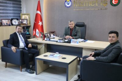 TBMM Kamu Denetçiliği Uzmanı Dr. Ersan Özgür, Afyonkarahisar’daki sendika temsilcileri