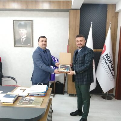 AFSİAD Yönetim Kurulu Başkanı Kadir Sayın Afyonkarahisar İl Nüfus ve