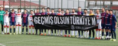 Hayatını kaybeden depremzedeler için saygı duruşunda bulunuldu Kahramanmaraş merkezli deprem