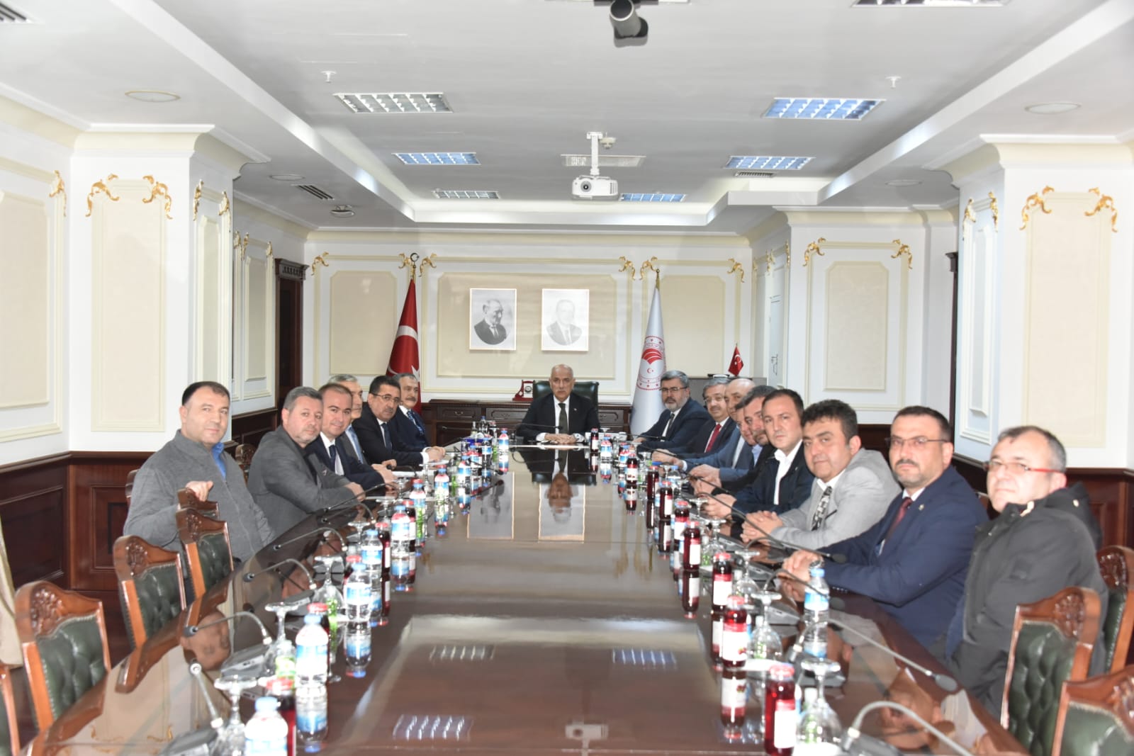 AK Parti Afyonkarahisar heyeti, et ve üreticileri Tarım ve Orman