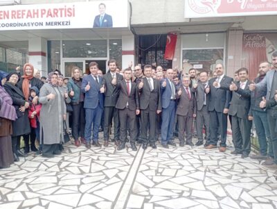Yeniden Refah Partisi Afyonkarahisar Seçim Koordinasyon Merkezi’nde Milletvekili Aday Adayı