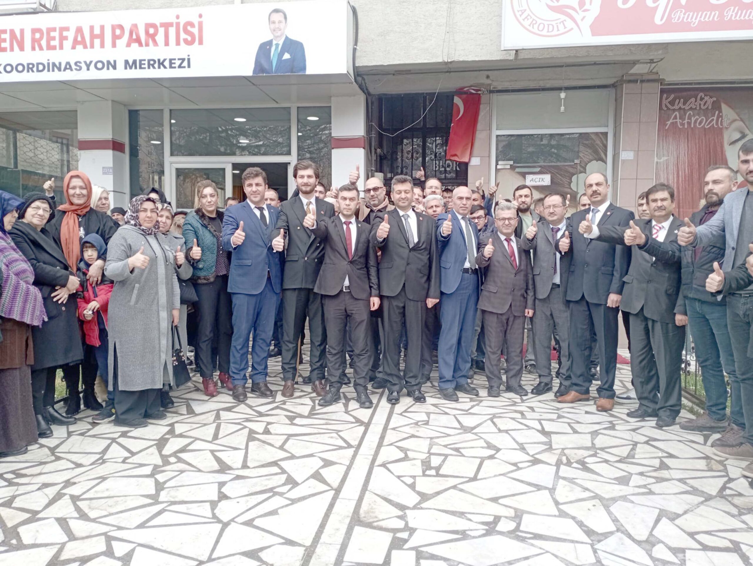 Yeniden Refah Partisi Afyonkarahisar Seçim Koordinasyon Merkezi’nde Milletvekili Aday Adayı