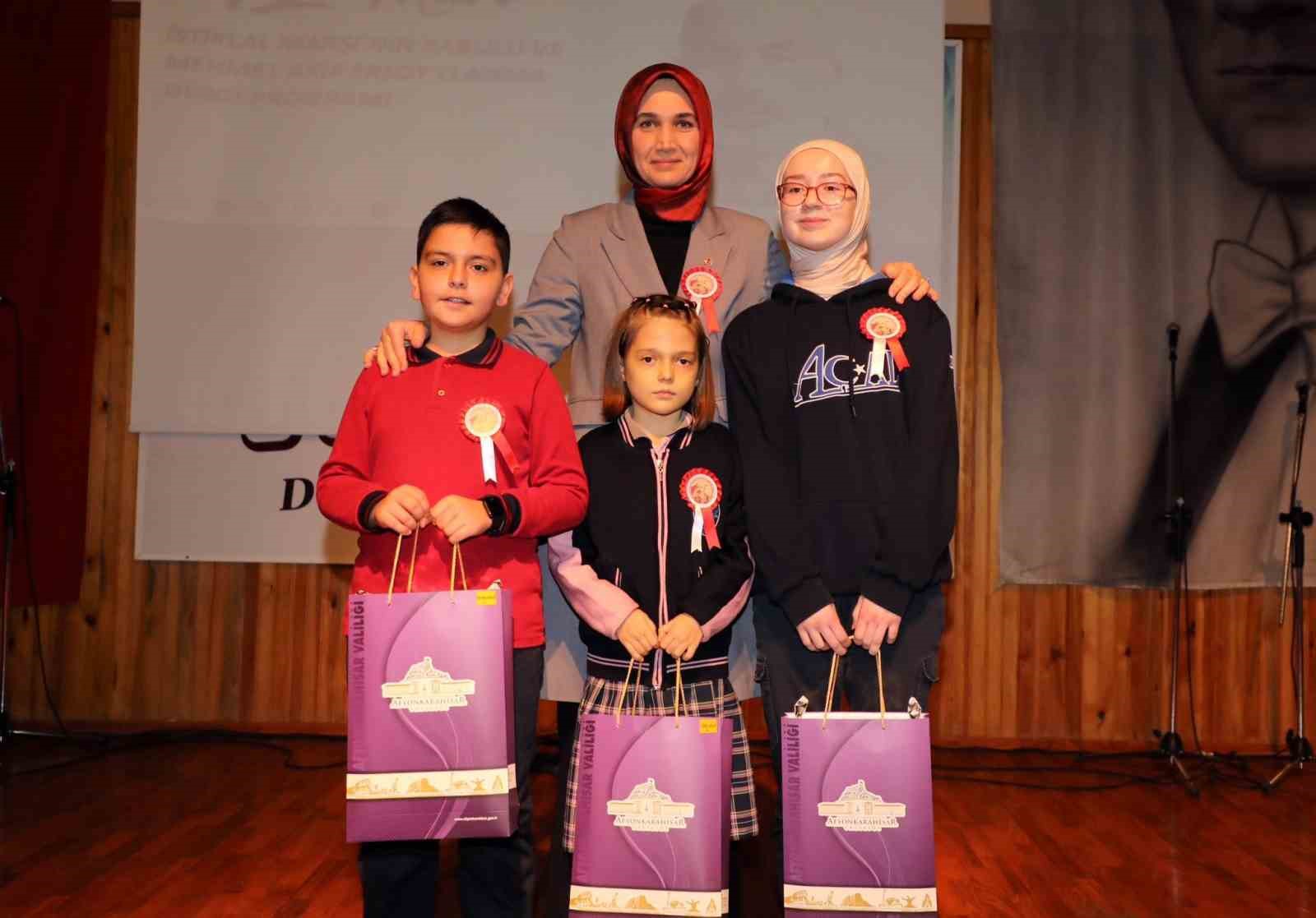 AFYONKARAHİSAR’DA İSTİKLAL MARŞI'NIN KABULÜNÜN 102. YIL DÖNÜMÜ VE MEHMET AKİF
