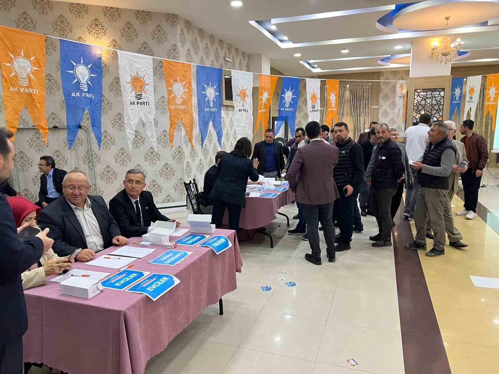 AK PARTİ AFYONKARAHİSAR İL BAŞKANLIĞI TARAFINDAN MİLLETVEKİLİ ADAYLARININ BELİRLENMESİNDE ÖNEMLİ