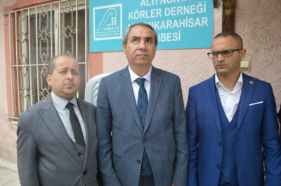 - "Depremden zarar gören şube üyelerimize gıda, giysi ve hijyen