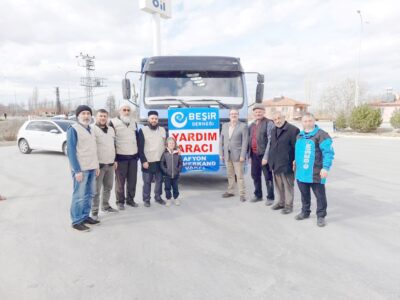 Depremin meydana geldiği andan itibaren bölgeye yardım kampanyasına devam eden