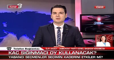 Demokrat Parti Göç ve Sosyal Politikalardan Sorumlu Genel Başkan Yardımcısı