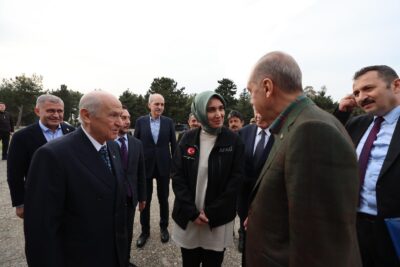 Cumhurbaşkanı Recep Tayyip Erdoğan ve MHP Genel Başkanı Devlet Bahçeli,