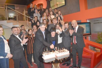 Megabirlik bünyesinde hizmet veren Kanal 3 televizyonunun 14.kuruluş yıldönümü kutlandı.