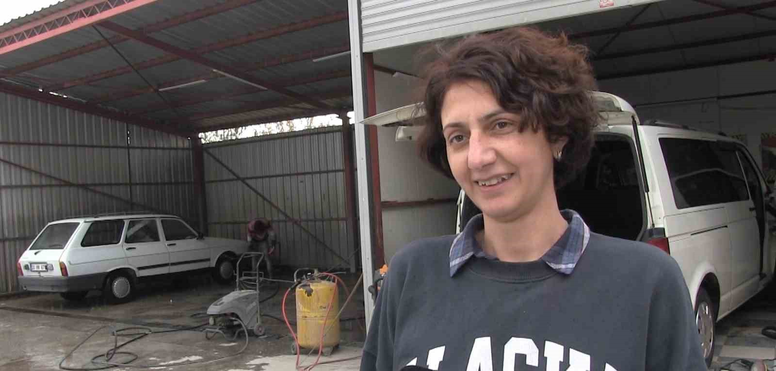AFYONKARAHİSAR’DA YAŞAYAN 45 YAŞINDAKİ MAKİNE MÜHENDİSİ EMİNE ÇETİN, DEVLET DESTEĞİYLE