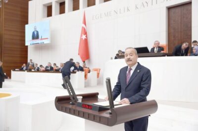   TBMM Genel Kurulu’nda konuşan MHP Afyonkarahisar Milletvekili Mehmet Taytak,