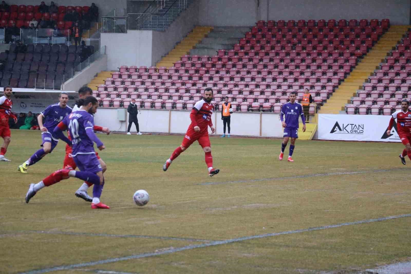 TFF 2. LİG 25. HAFTA KARŞILAŞMASINDA AFYONSPOR, EVİNDE AĞIRLADIĞI SİVAS