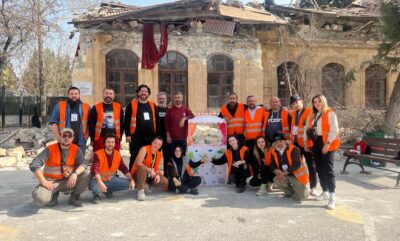 Deprem bölgesinde yaraların sarılması için yoğun mesai harcayan Afyonkarahisar Belediyesi