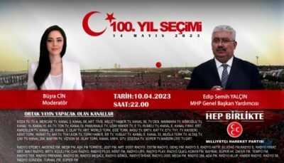 Milliyetçi Hareket Partisi’nin 100. Yıl Seçimi Programları bugün başlıyor. Saat