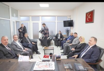 Afyonkarahisar’da temaslarda bulunan AK Parti Afyonkarahisar Milletvekili Prof. Dr. Veysel
