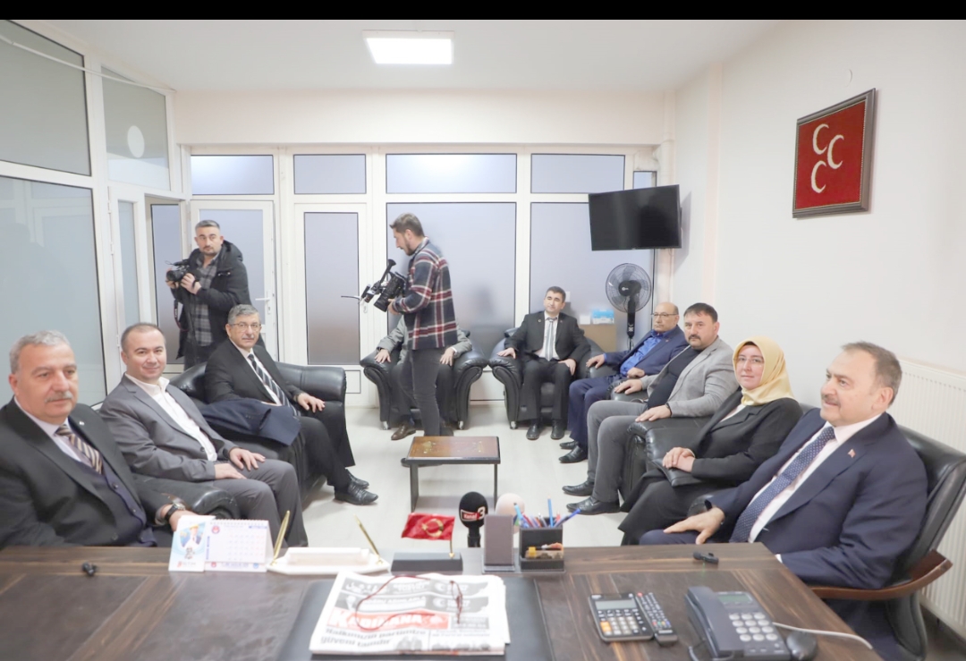 Afyonkarahisar’da temaslarda bulunan AK Parti Afyonkarahisar Milletvekili Prof. Dr. Veysel