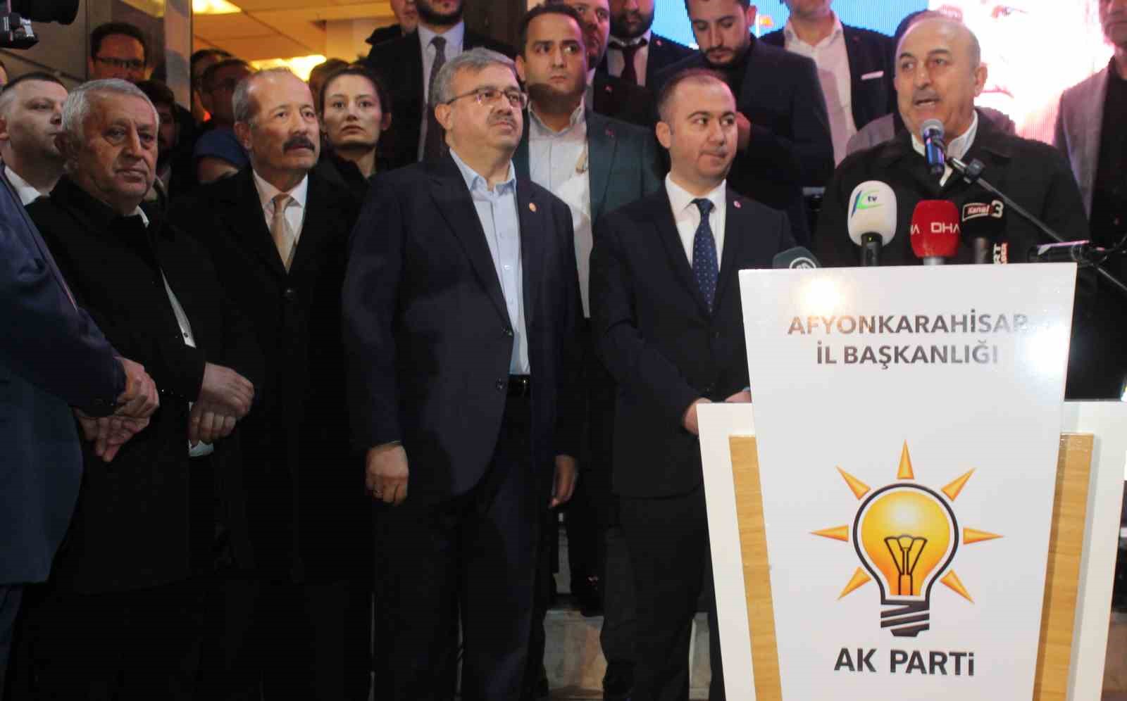 DIŞİŞLERİ BAKANI MEVLÜT ÇAVUŞOĞLU, KEMAL KILIÇDAROĞLU’NUN ADAYLIĞINI YÜRÜTTÜĞÜ İTTİFAKIN KAZANMASI