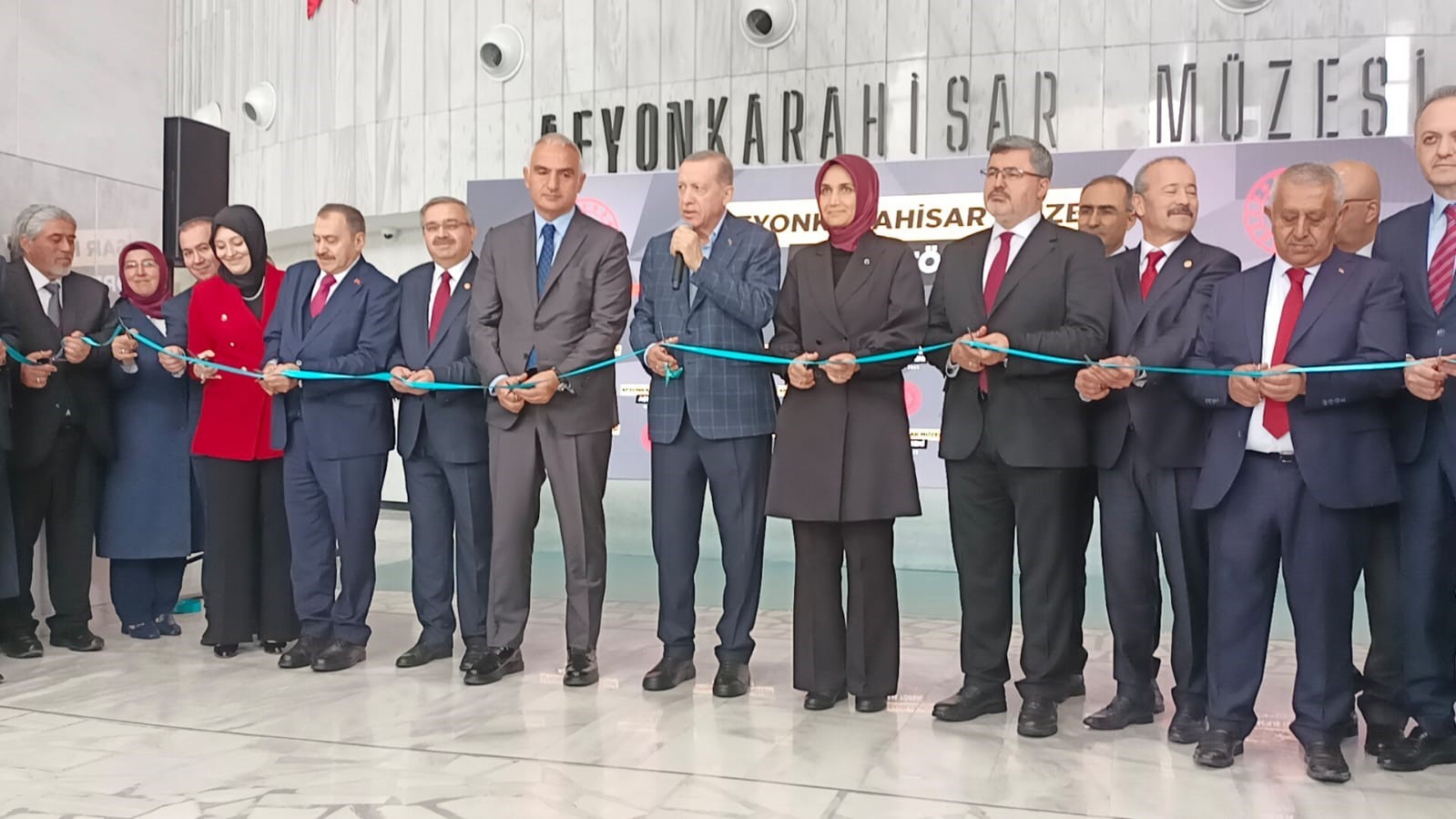 CUMHURBAŞKANI RECEP TAYYİP ERDOĞAN, AFYONKARAHİSAR’DA YAPIMI TAMAMLANAN VE BÖLGENİN EN