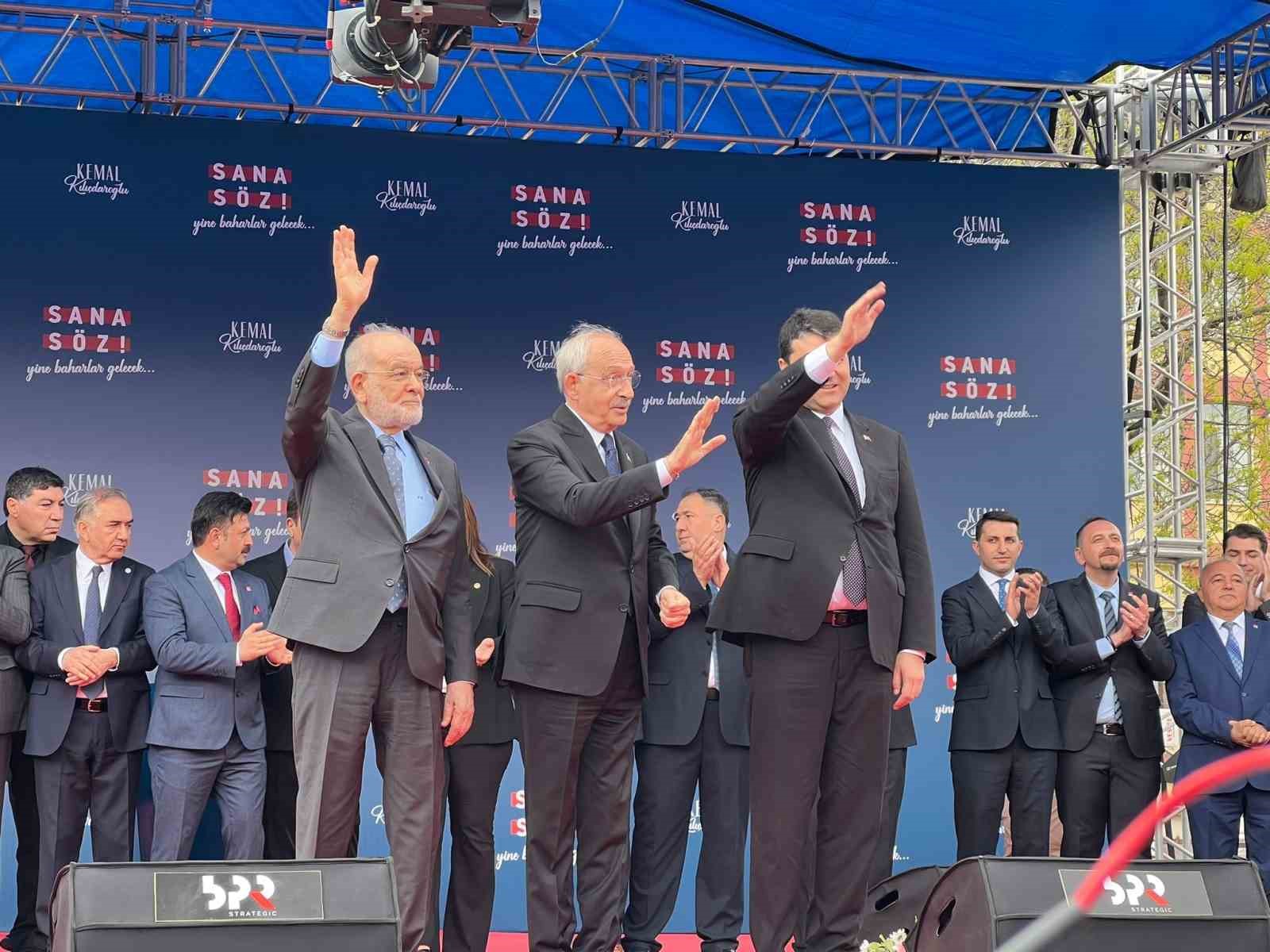 CHP GENEL BAŞKANI KEMAL KILIÇDAROĞLU 14 MAYIS SEÇİMLERİ ÇERÇEVESİNDE AFYONKARAHİSAR’DA