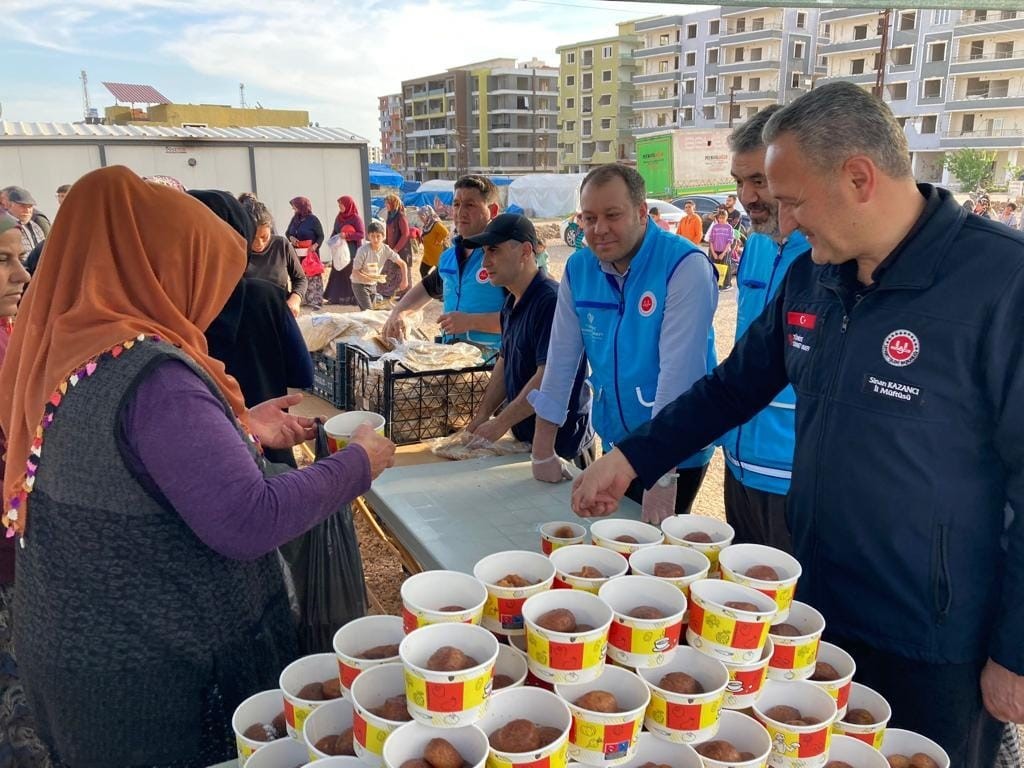 AFYONKARAHİSAR İL MÜFTÜSÜ SİNAN KAZANCI, HATAY KIRIKHAN’DA BİN 500 KİŞİYE