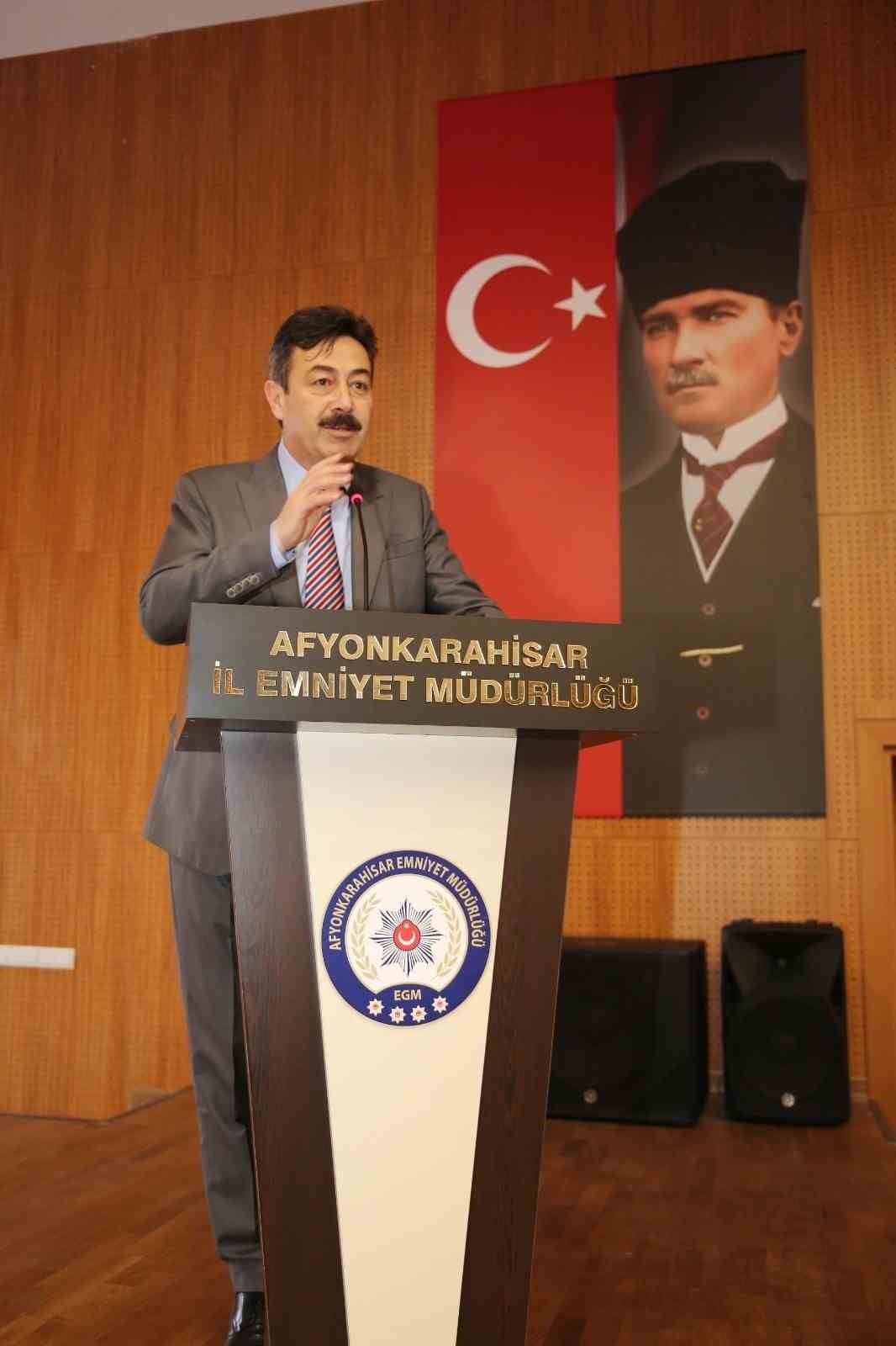 AFYONKARAHİSAR İL EMNİYET MÜDÜRÜ ALİ TEMİZ, TÜRK POLİS TEŞKİLATI’NIN 178.