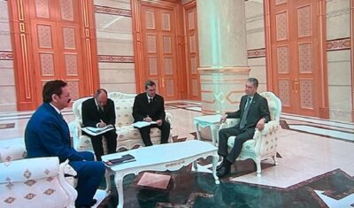 Türkmenistan Halk Maslahatı Başkanı Gurbanguli Berdimuhamedov, Türkiye Odalar ve Borsalar