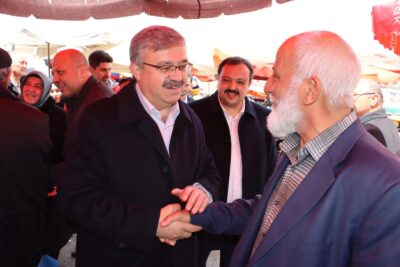 Bolvadin ilçesinde ziyaretlerde bulunan AK Parti Afyonkarahisar Milletvekili İbrahim Yurdunuseven,