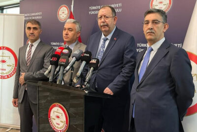   YSK Başkanı Ahmet Yener, ‘Açılma oranı ise yüzde 84.06’dır.