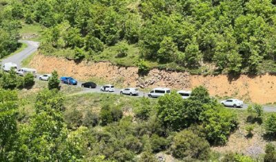 Kocaeli’nin Gölcük ilçesinde yaşayan iki arkadaş Bursa’nın İznik ilçesine gezmek