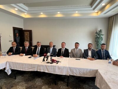 Cumhur ittifakı il başkanları ve milletvekilleri bir araya gelerek bir