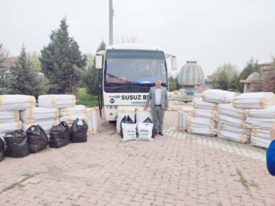 Kahramanmaraş merkezli depremler sonrası Susuz ve Erkmen Belediyelerinin iş birliğinde