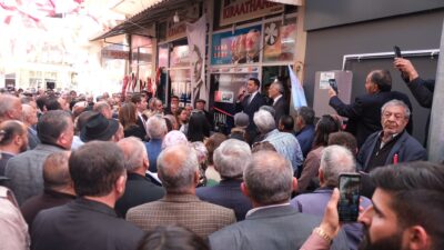 Afyonkarahisar Milletvekili Adayı Fatih Aydın, Seçim Koordinasyon Merkezi açılışıiçin gittiği