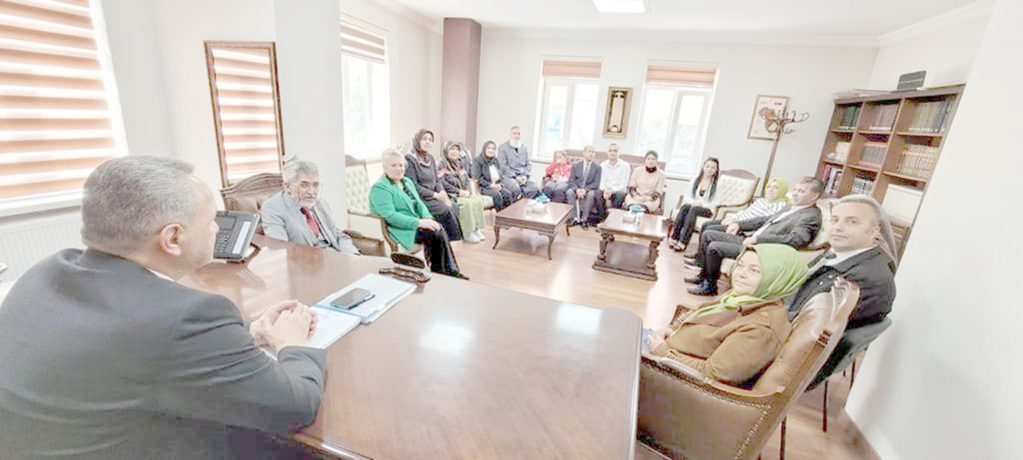 Afyonkarahisar’da bulunan engelli STK’ları, Kent Konseyi Engelliler Meclisi Başkanı Faruk