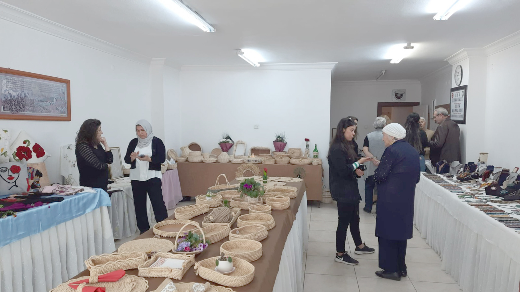 Türk Anneler Derneği Afyonkarahisar Şubesi tarafından organize edilen El Sanatları