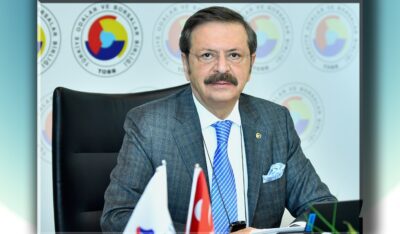 Türkiye Odalar ve Borsalar Birliği (TOBB) Başkanı M. Rifat Hisarcıklıoğlu,