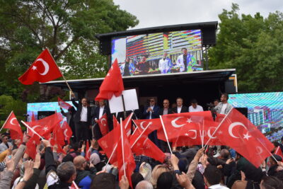 AFYONKARAHİSAR (AA) – Afyonkarahisar'da Cumhur İttifakı çatısı altındaki partilerin temsilcileri