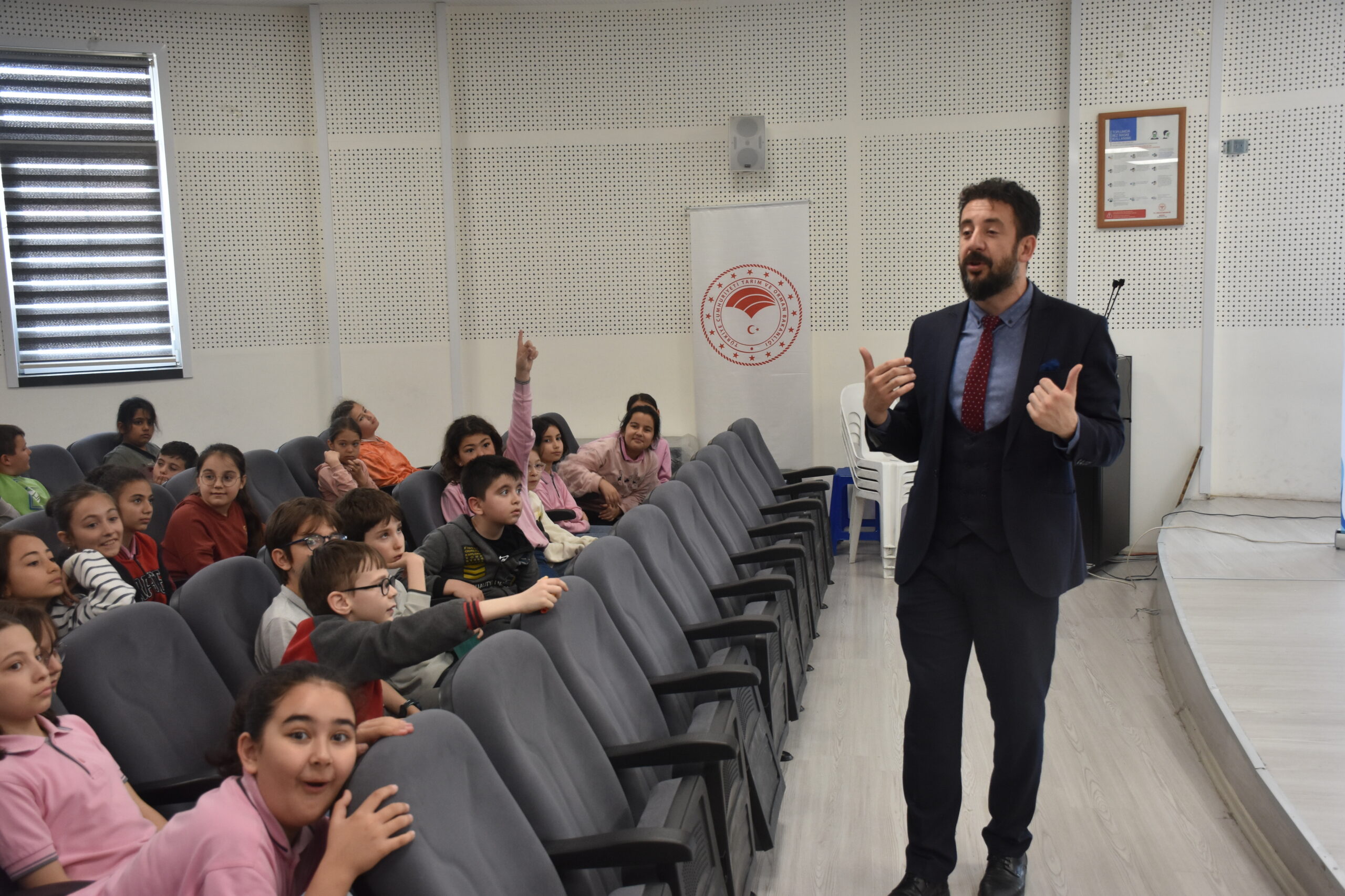 Hoca Ahmet Yesevi İlkokulu’nda su verimliği anlatıldı Hoca Ahmet Yesevi